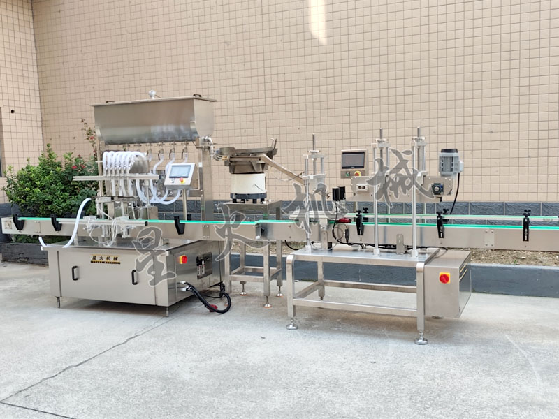 南京小磨香油灌装机旋盖机